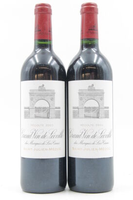 (2) 2003 Chateau Leoville Las Cases, St Julien