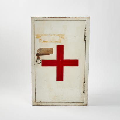 A Vintage First Aid Cupboard