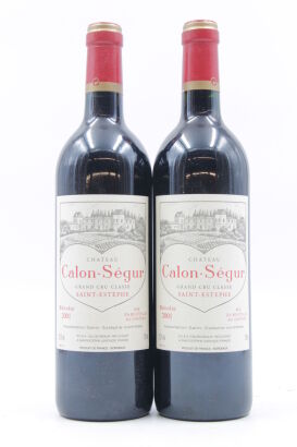 (2) 2001 Chateau Calon-Segur, Saint-Estephe