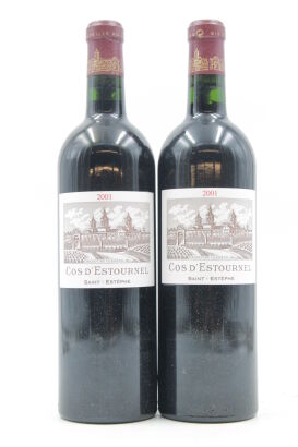 (2) 2001 Chateau Cos d'Estournel, Saint-Estephe