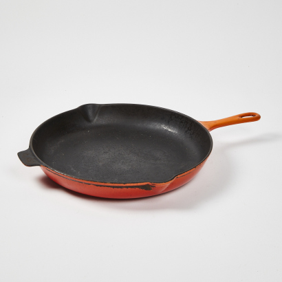A La Creuset Cast Iron Pan