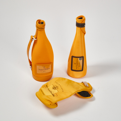 A Trio of Veuve Clicquot Insulator Covers