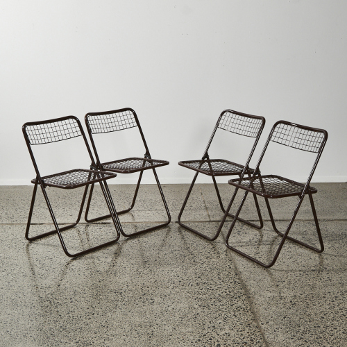 A Set Of Four Frederico Giner Chairs