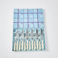 A Bone Handle Fish Cutlery Set