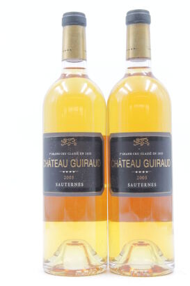 (2) 2005 Chateau Guiraud, Sauternes 750ml