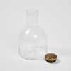 A Menu Original Glass Wine Breather Carafe With Brass Lid - 2