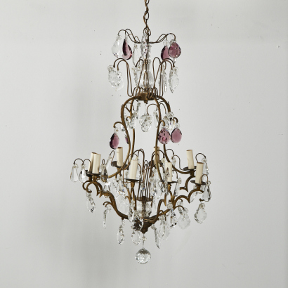 A Large Prisms Chandelier