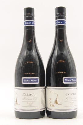 (2) 2012 Wirra Wirra Catapult Shiraz, McLaren Vale