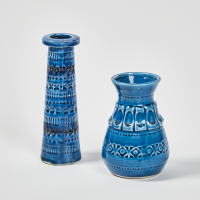 A Pair Of Bitossi Bud Vases