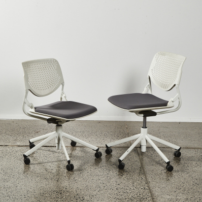 A Pair Of Okamura RUNA Desk Chairs