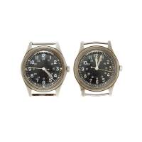 Two Hamilton Military Wristwatch