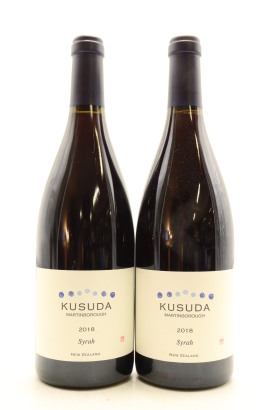 (2) 2018 Kusuda Syrah, Martinborough [JR17.5]