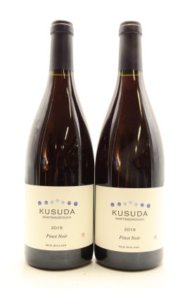 (2) 2019 Kusuda Pinot Noir, Martinborough [JR17.5]