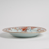 A Chinese early-mid Qing dynasty gilt-decorated and iron-red 'floral' large plate - 2