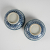 A pair of Chinese Ming dynasty blue and white bowls - 3