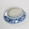 A Chinese mid-Qing dynasty blue and white 'floral' dish - 3