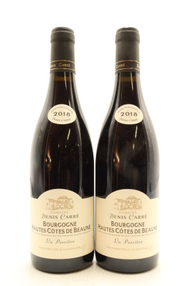(2) 2018 Domaine Denis Carre Bourgogne Hautes Cotes de Beaune La Perriere, Burgundy [JR16.5]