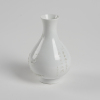 A Chinese Qing dynasty white carved porcelain vase with landscape pattern - 2