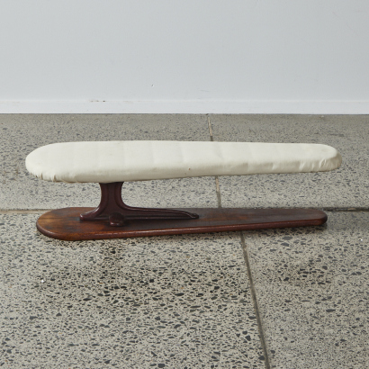 A Vintage Bench Top Ironing Board