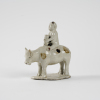 A Chinese Song dynasty Ding Kiln 'A shepherd boy riding cow' ornament - 2