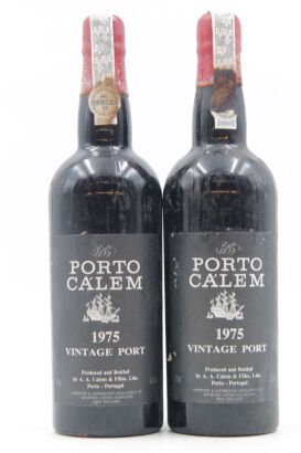 (2) 1975 Calem Vintage Port, Portugal