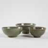 A set of three Chinese Ming dynasty celadon-glazed bowls - 2