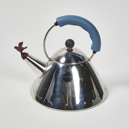 An Alessi Whistling Bird Kettle By Michael Graves