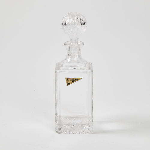 A Royal Crystal Rock Decanter Made In Italy