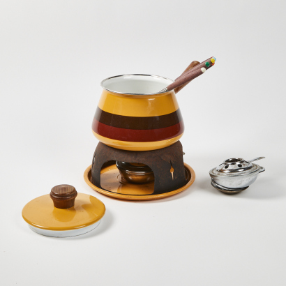 A Vintage Fondue Set