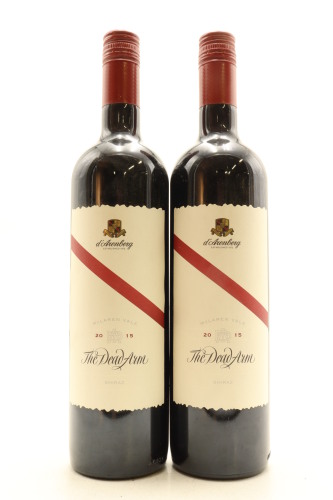 (2) 2015 d'Arenberg The Dead Arm Shiraz, McLaren Vale [RP96]