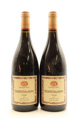 (2) 2015 Sacred Hill Deerstalkers Syrah, Hawke's Bay [JR16]