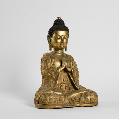 An Asian buddhist statue