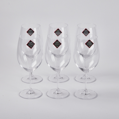 (1) Riedel Vinum Viognier/Chardonnay Glasses, 6 Pack , Sold as One lot