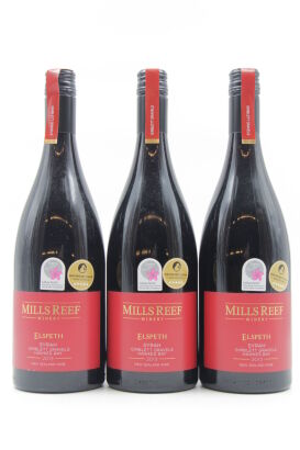 *(3) 2013 Mills Reef Trust Vineyard Elspeth Syrah, Gimblett Gravels