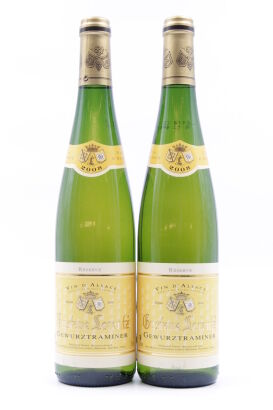 *(2) 2008 Gustave Lorentz Reserve Gewurztraminer, Alsace