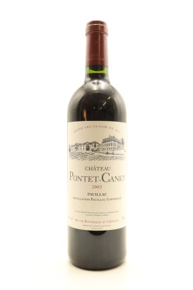 (1) 2003 Chateau Pontet-Canet, Pauillac [JR16] [RP95] [WS94]