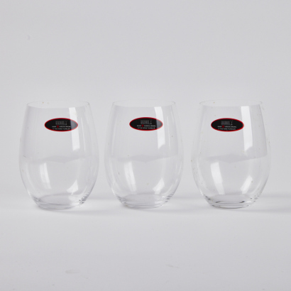 (1) Riedel TRIO Wine Tumbler, 3 Pack, Sold as One lot