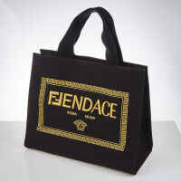 Limited Edition Fendi x Versace Fendace Large Shopping Tote Bag