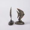 A Pair Of Carved Horn Fish - 2