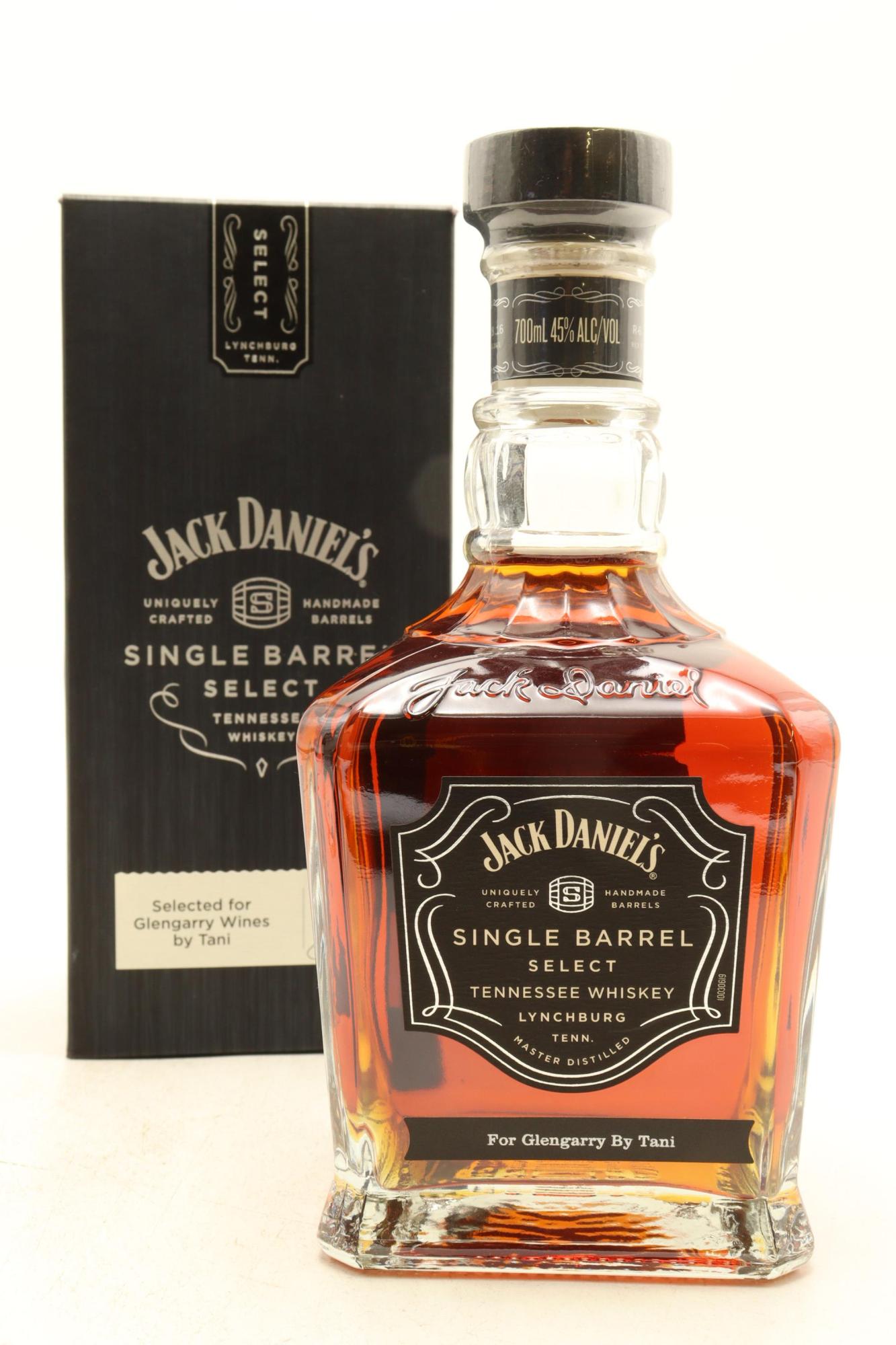 1) Jack Daniel\'s Barrel\' \'Single 45% Select Tennessee Whiskey, ABV
