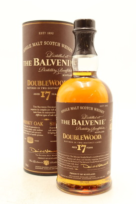 (1) The Balvenie DoubleWood 17 Year Old Single Malt Scotch Whisky, 43% ABV&nbsp;(GB)