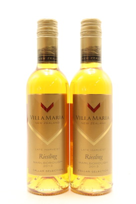 (2) 2013 Villa Maria Cellar Selection Late Harvest Riesling, Marlborough, 375ml