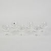 A Set of Six Di Vino Rosenthal Cognac Glasses