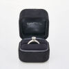 Tiffany & Co, .84ct Diamond Solitaire Ring with Diamond Band - 3