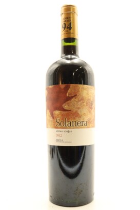 (1) 2012 Bodegas Castano Solanera Vinas Viejas, Yecla