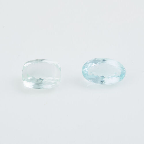 Collection of 2 x Loose, Aquamarines of.38.50cts Total Weight