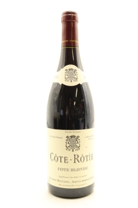 (1) 2015 Domaine Rene Rostaing Cote Rotie Cote Blonde, Rhone [WS97] [RP100]