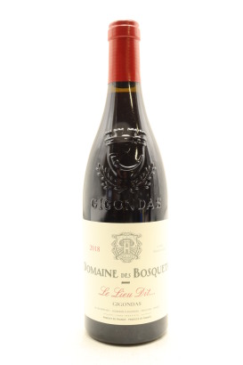 (1) 2018 Domaine des Bosquets Gigondas Le Lieu Dit, Rhone [WE95] [JR17] [RP96] [WS94]