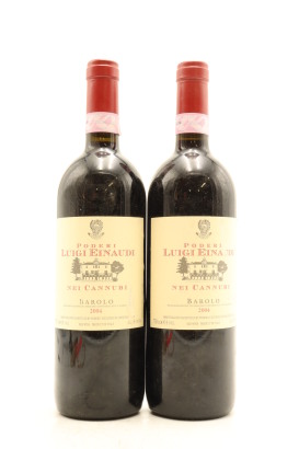 (2) 2004 Poderi Luigi Einaudi Nei Cannubi, Barolo DOCG [JR16] [WE93]
