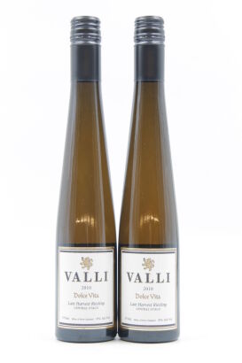 (2) 2010 Valli Dolce Vita Late Harvest Riesling, Central Otago